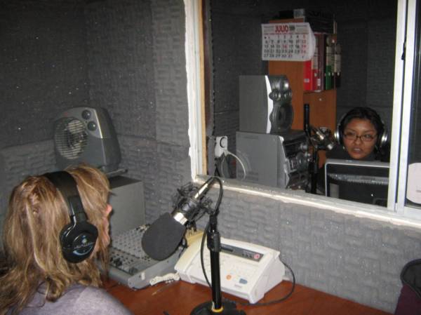 Interview in Community Radio Toconao