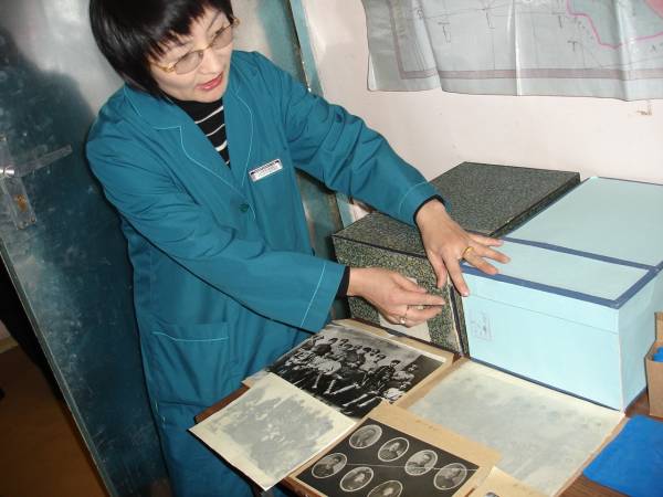 Day-to-day work at the National Archives of Mongolia