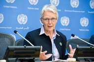 Photo of Margareta Wahlström, Special Representative of the Secretary-General for Disaster Risk Reduction.