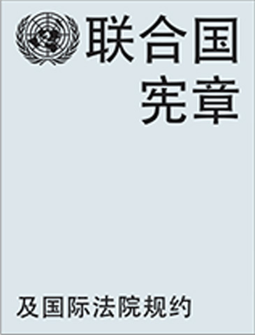 联合国宪章封面