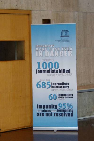 Exhibition on Safety of Journalists