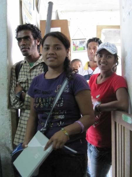Timor Leste - Participants of radio skills training in Los Palos
