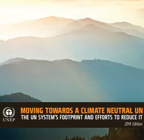 The UN's report on System-wide progress in implementing the UN's Climate Neutral Strategy