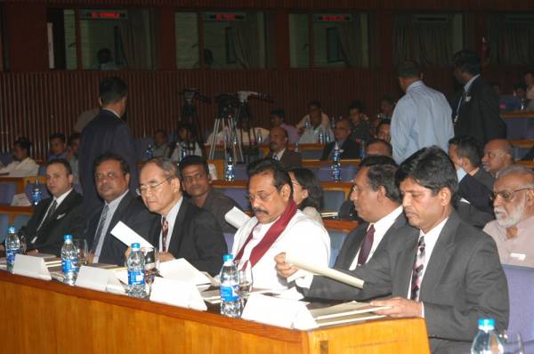WPFD 2006 - President of Sri Lanka and Kochiro Matsura