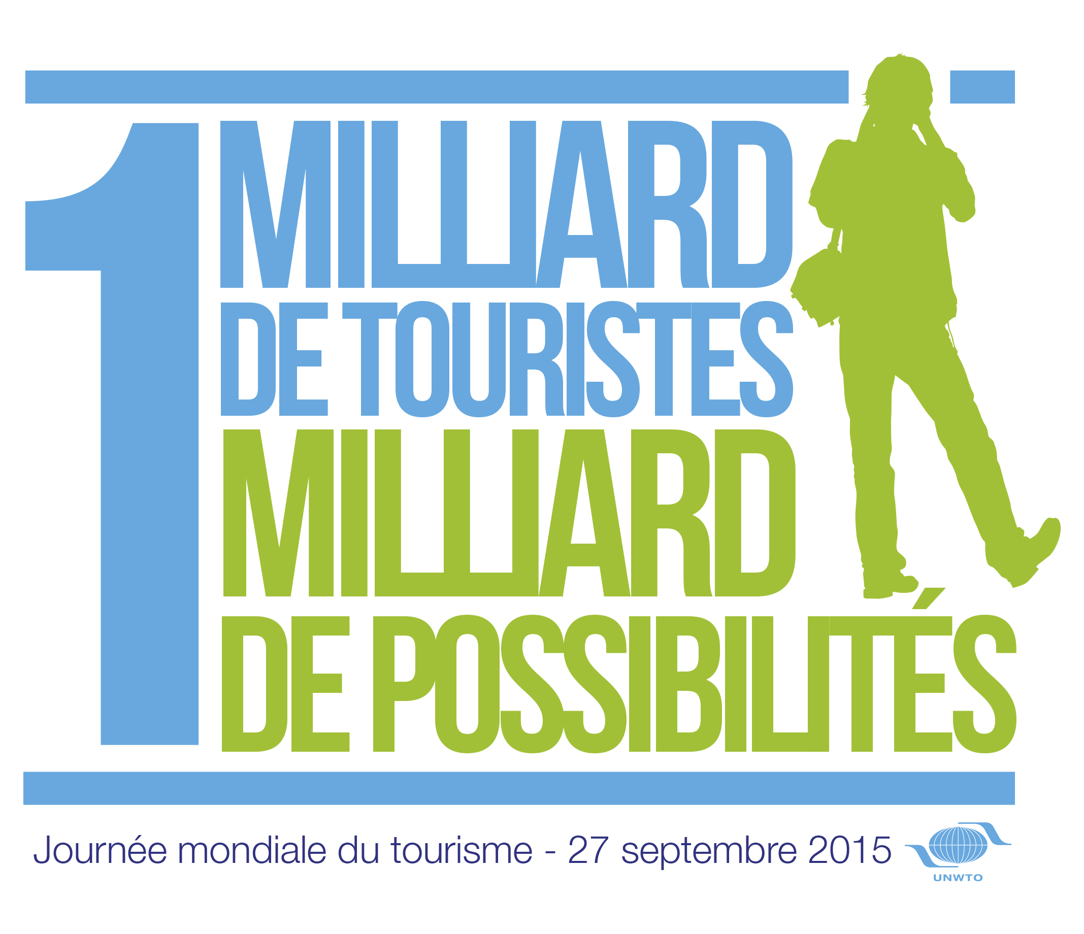 Logo de la Journée mondiale du tourisme 2015