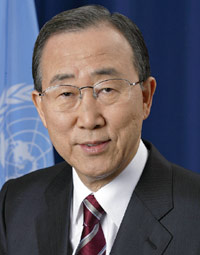Secretario General Ban Ki-moon. Pukse sobre la foto para una imagen más grande.