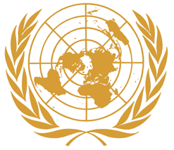 El actual emblema de las Naciones Unidas
