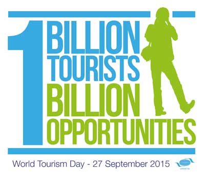Logo for World Tourism Day 2015