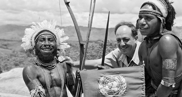 Trusteeship Council mission to New Guinea in 1956.