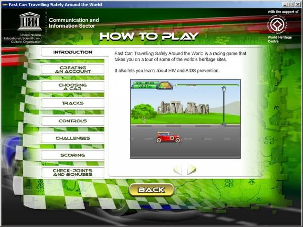 Fast Car: Travelling Safely around the World - How to play