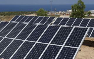 Solar panel in Lebanon.