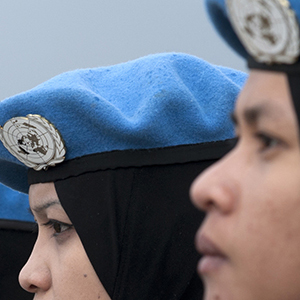 Женщины-военнослужащие из Малайзии в составе Временных сил ООН в Ливане. Фото: ООН/Паскаль Горриз.