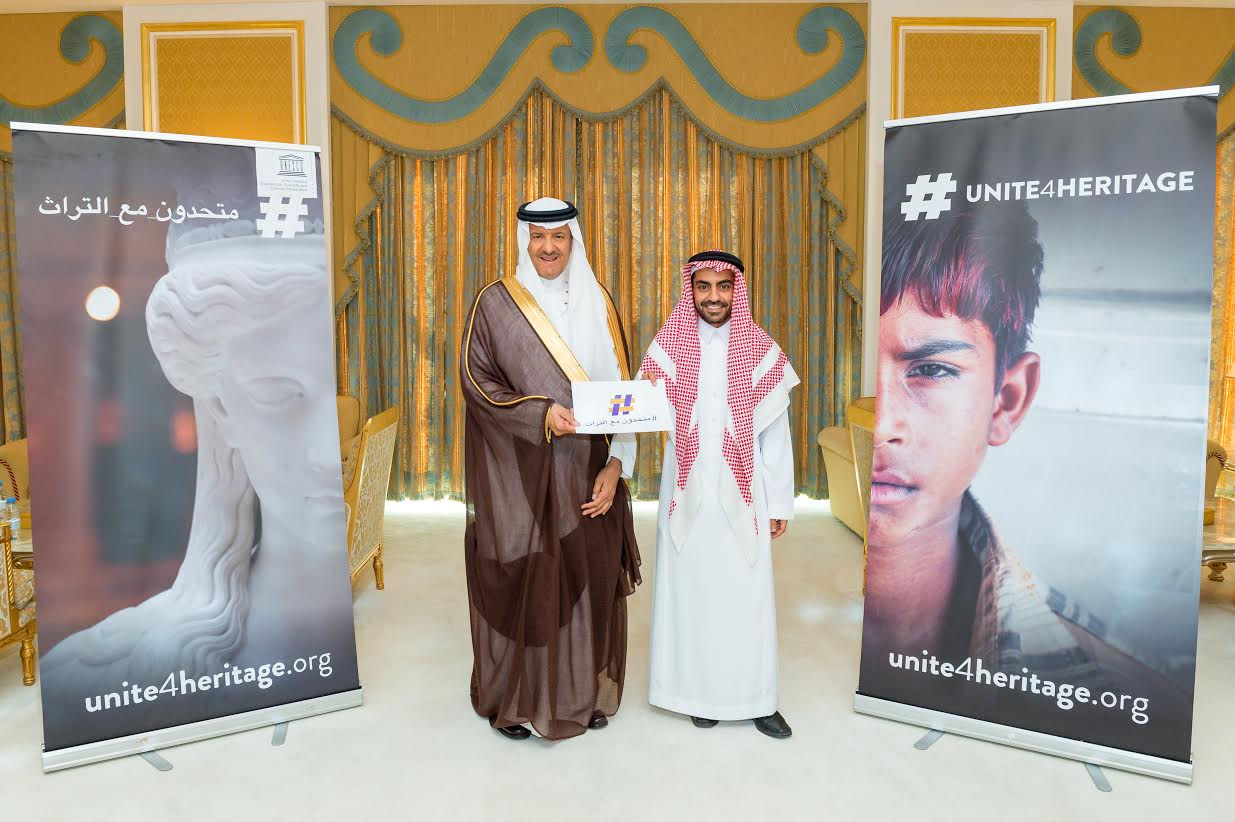 Prince Sultan bin Salman Al Saud during the event