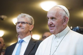 Pope Francis visiting UNHQ