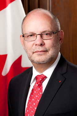 Photo of H.E. Mr. Guillermo Rishchynski, Permanent Representative of Canada, Chair of the Sierra Leone Configuration
