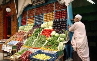 埃及的一个集市。联合国粮农组织图片/Ami Vitale