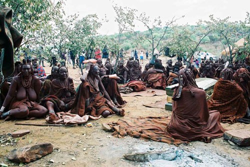 Himba funeral