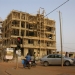 A building under construction in Ouagadougou. Photo: Ernest Harsch