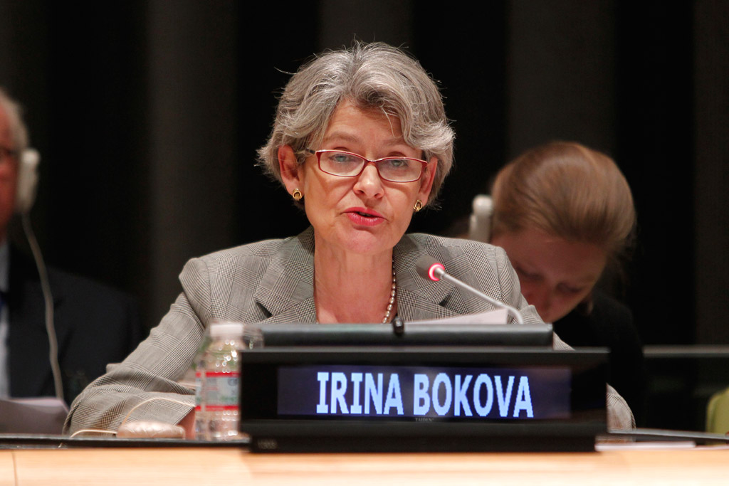 La Directrice général de l’UNESCO, Irina Bokova. Photo ONU/Devra Berkowitz