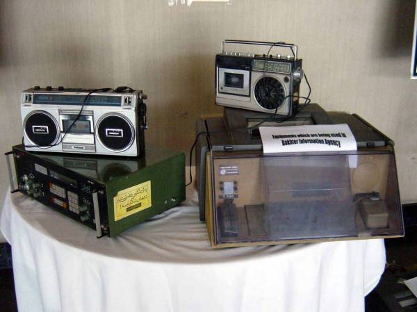 Original Bakhtar News Agency equipment