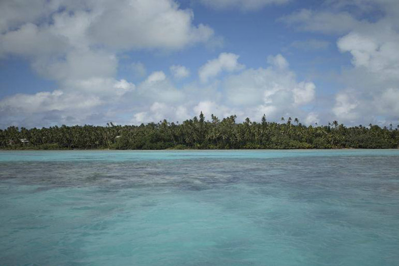 El cambio climático representa una amenaza para la supervivencia en el suroeste del Pacífico, y en la mayoría de las pequeñas islas de todo el mundo. Foto: FAO / Sue Price