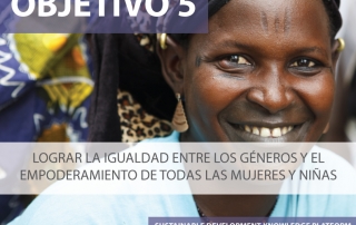 Objetivo 5: Lograr la igualdad entre los géneros y el empoderamiento de todas las mujeres y niñas. Foto ONU