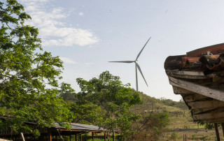 The Parque Eólico Camilo Ortega Saavedra wind farm in the Department of Rivas, Nicaragua. UN Photo/Mark Garten
