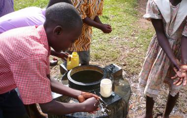 Handwashing in Uganda