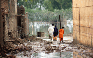 Coping with severe floods in Pakistan. UN Photo/WFP/Amjad Jamal
