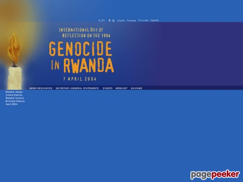 10ème célébration du génocide