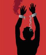 Logo del llamamiento a la participacin  Concurso internacional para un Monumento Permanente en honor de las vctimas de la esclavitud