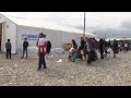 Unos refugiados en Europa