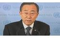 El Secretario General de la ONU, Ban Ki-moon.