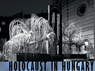 Poster de la exhibición «Conmemoración del Holocausto en Hungría: Exhibición del 70º aniversario»