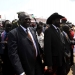Le Président du Soudan du Sud, Salva Kiir (à droite), et le Premier vice-président désigné, Riek Machar (photo d&#039;archive). Photo : MINUSS