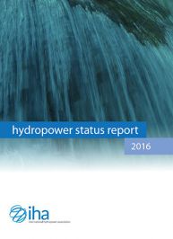 2016 Hydropower Status Report cover