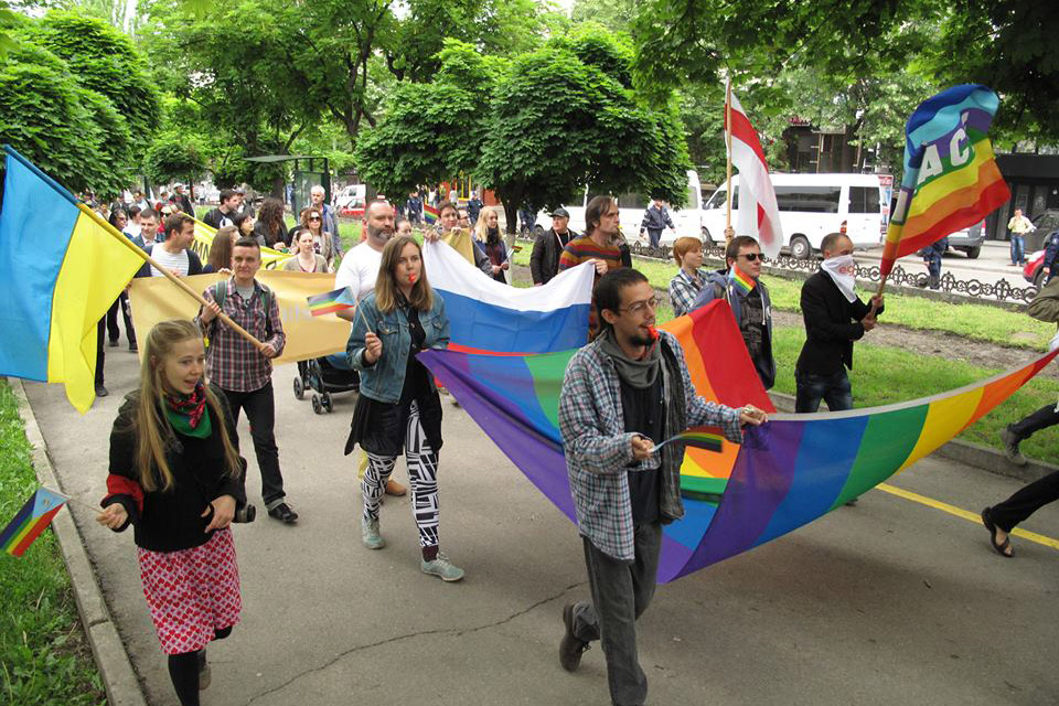 Lesbian, Gay, Bisexual, Transgender and Intersex (LGBTI) pride march. Photo: OHCHR/Joseph Smida