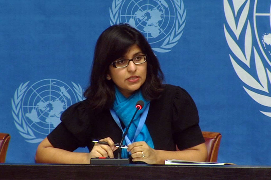 OHCHR spokesperson Ravina Shamdasani. Photo: UN Multimedia