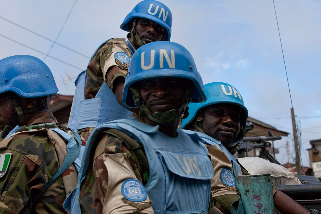 UN peacekeepers in Liberia. Photo: UNMIL/Staton Winter