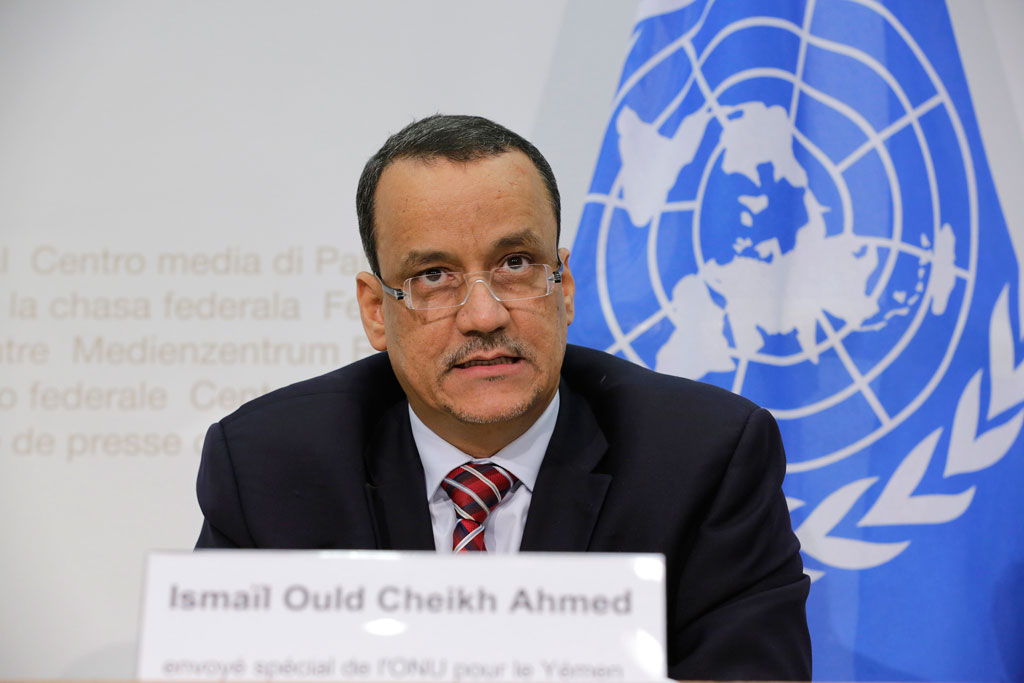 Special Envoy for Yemen Ismail Ould Cheik Ahmed. UN Photo/Elma Ocik