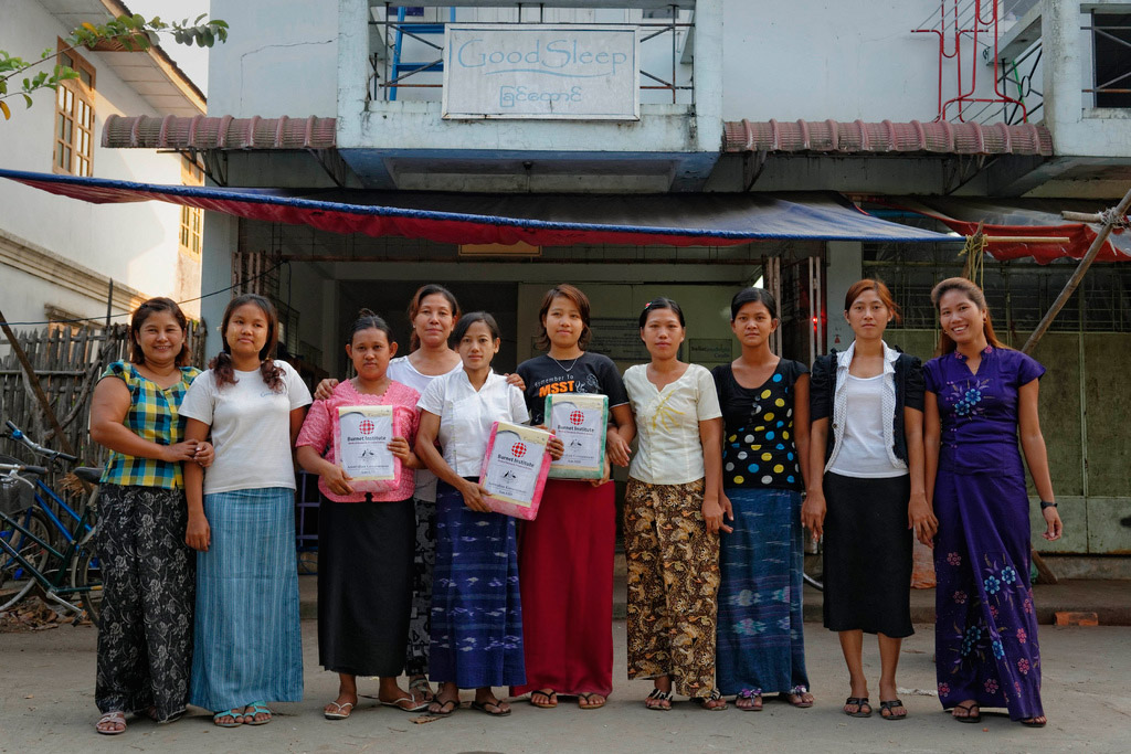 Women entrepreneurs in Myanmar. Photo: ILO