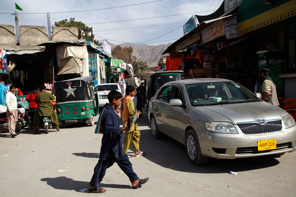 Street scene in Quetta, Baluchistan province, Pakistan. Photo: UNICEF/Asad Zaidi