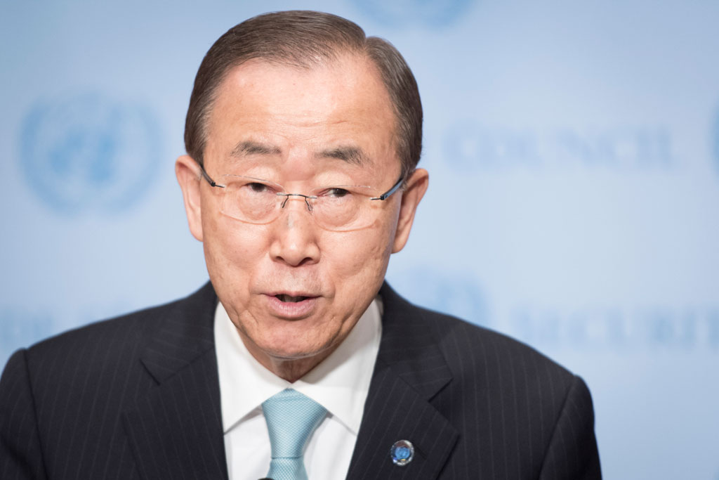 Secretary-General Ban Ki-moon. UN Photo/Mark Garten (file)