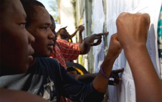 Voting in Haiti''s Presidential Elections. UN Photo/Logan Abassi