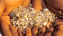 Rough diamonds found around Mbuji-Mayi, Democratic Republic of Congo. Photo: Panos/Marc Schlossman