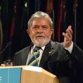 Le Prsident Lula da Silva a reu  lUNESCO  le Prix Flix Houphout-Boigny