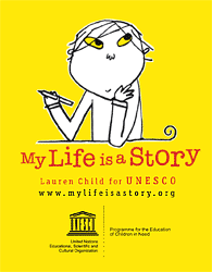 Lauren Child for UNESCO: Appeal for stories for “My Life is a Story II”