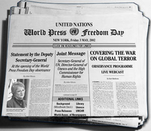 World Press Freedom Day 2002
