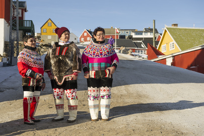 Indigenous Women of Uummannaq, Greenland. UN Photo/Mark Garten