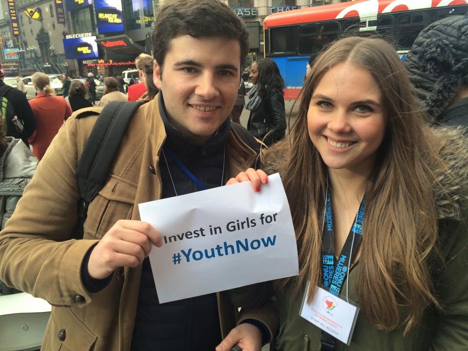 Youth marching for #YouthNow
